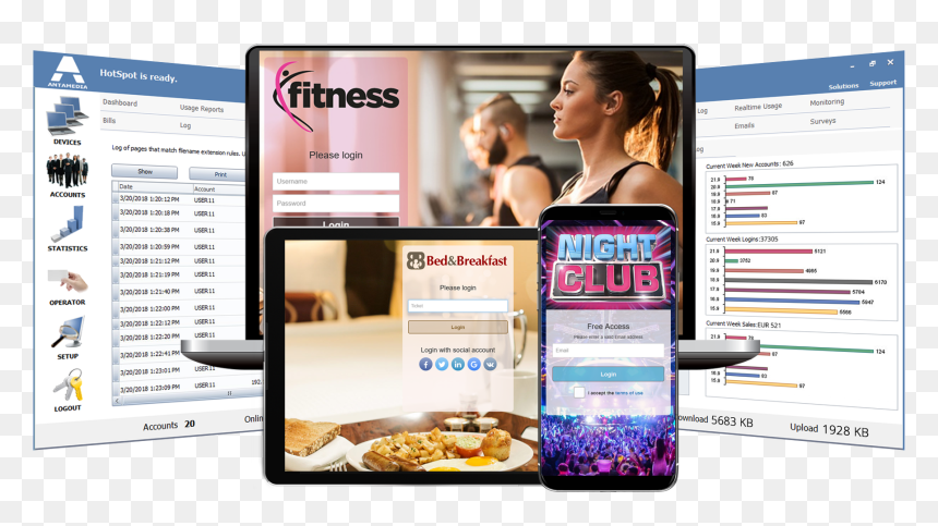 Engage Wifi Users On Smartphones, Tablets And Laptops - Online Advertising, HD Png Download - free wifi png