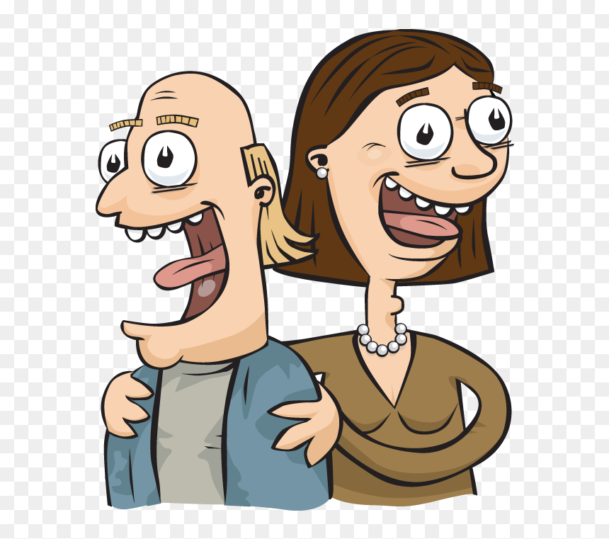 Cartoon, HD Png Download - happy couple png