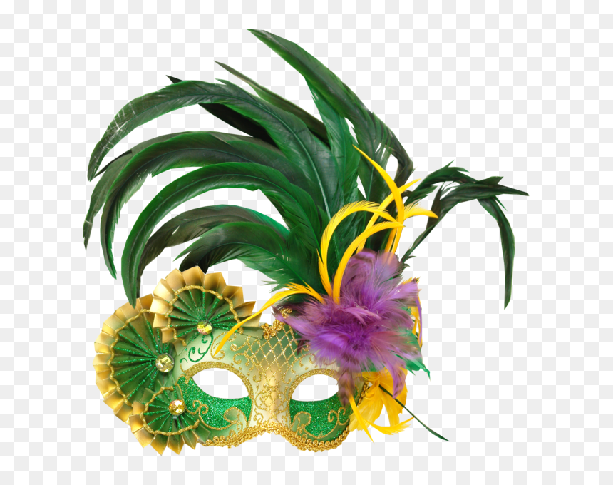Transparent Mardi Gras Mask, HD Png Download - masquerade mask transparent png