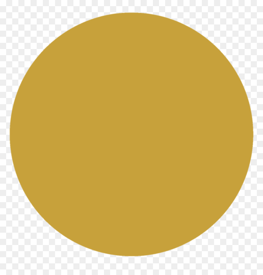 Dots Personalized Cutting Board - Dark Yellow Circle Png, Transparent Png - gold dot png