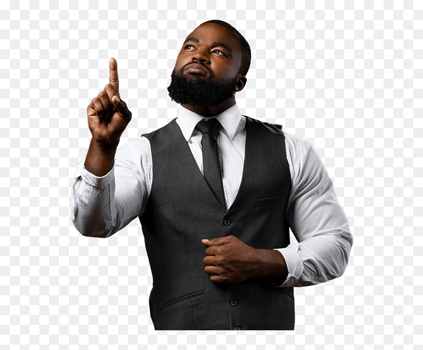 Gentleman, HD Png Download - person pointing png