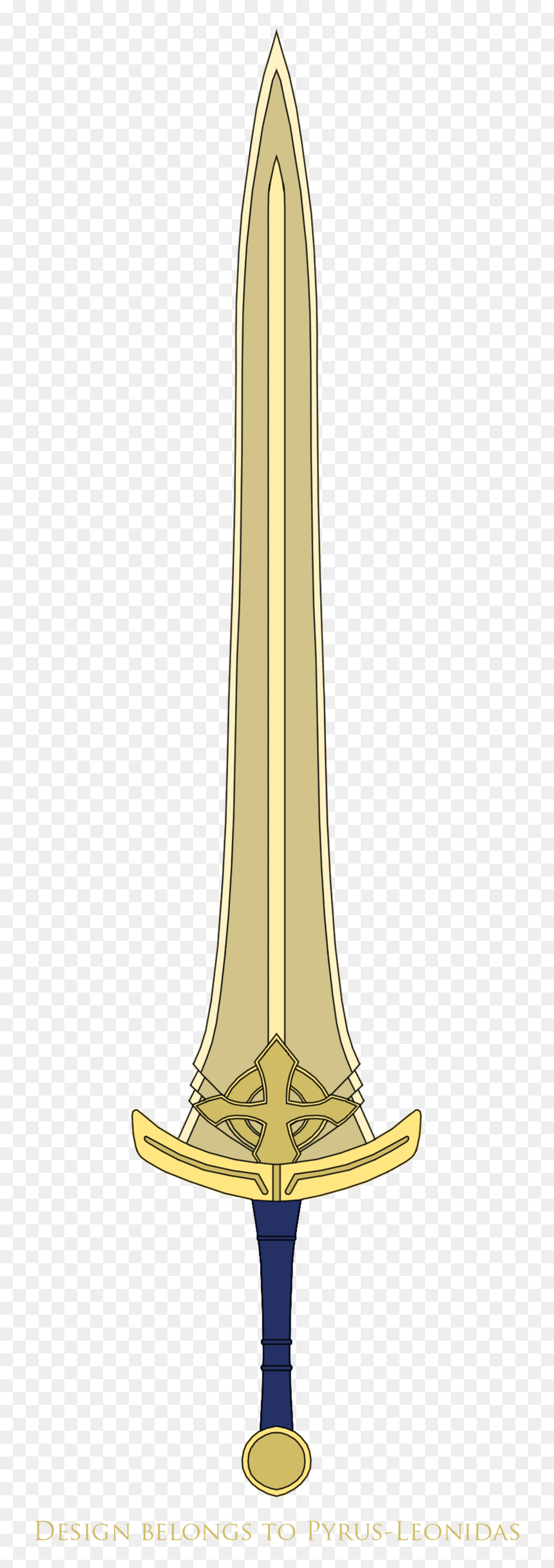 Saber Clipart Sword Cross - Illustration, HD Png Download - cross png images