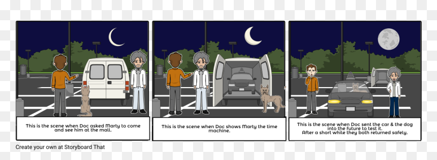 Cartoon, HD Png Download - back to the future car png