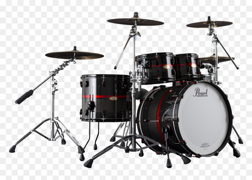 Custom Handmade Drums - Custom Pearl Drums, HD Png Download - drumset png