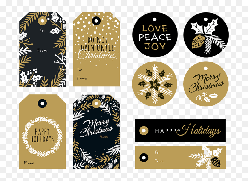 Transparent Christmas Tag Png - Tag Idea, Png Download - christmas tag png