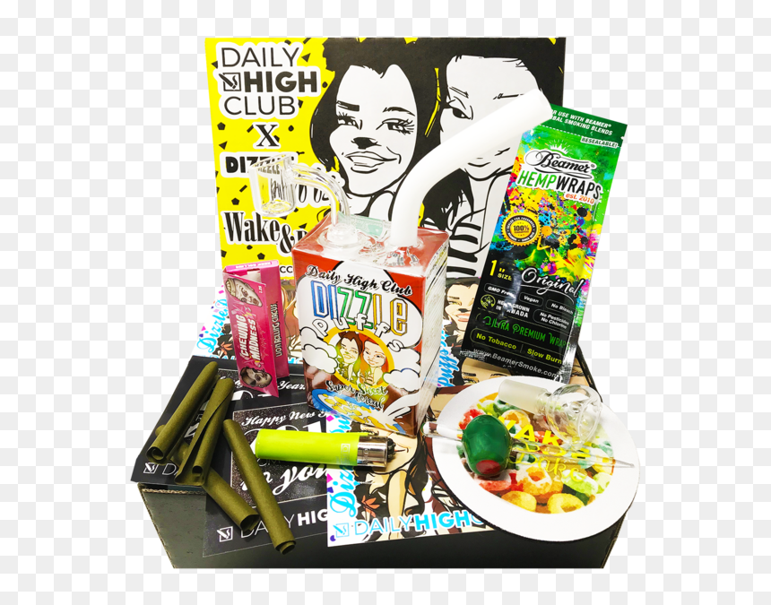 January Dizzle Puff , Png Download - Daily High Club Boxes, Transparent Png - puff of smoke png
