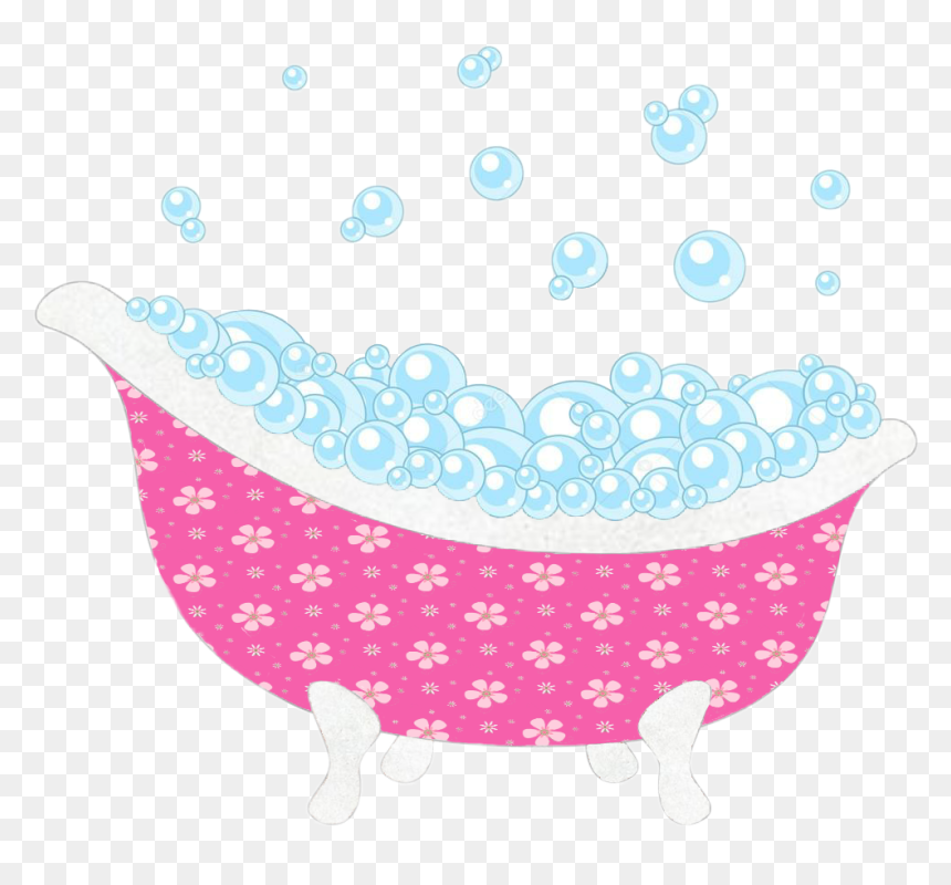 Clip Stock Bubblebath Bubbles Bathtub Tub Relax Unwind - Bubble Bath Transparent Background, HD Png Download - bubble bath png