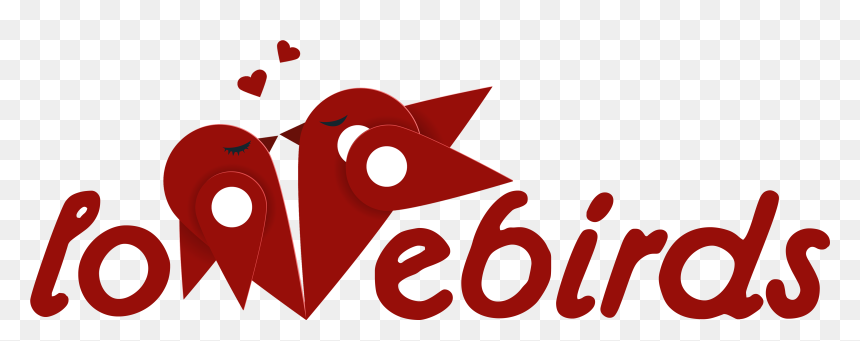 F Lying Soon - Love Birds Text Png, Transparent Png - love birds png