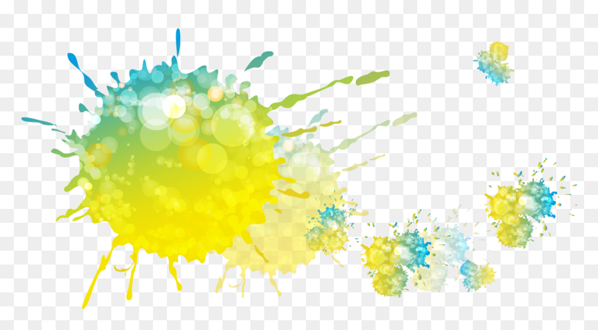 Yellow Splash Ripples Png Download - Night, Transparent Png - ripples png