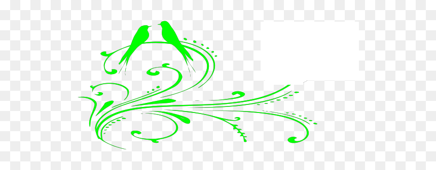 Gold And Green Love Birds Svg Clip Arts - Illustration, HD Png Download - love birds png