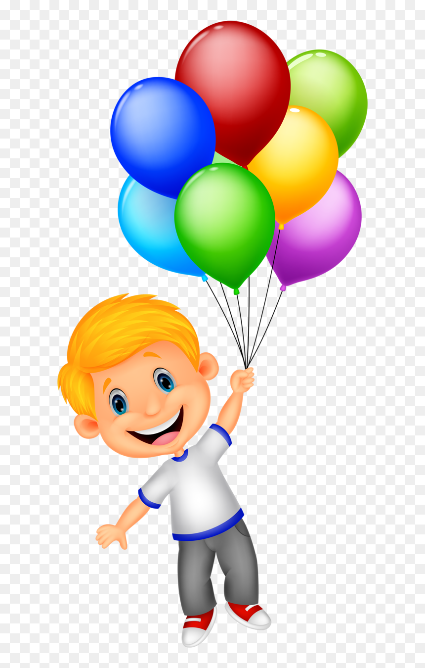 Transparent Arts And Crafts Png - Girl Holding Balloons Clipart, Png Download - arts and crafts png