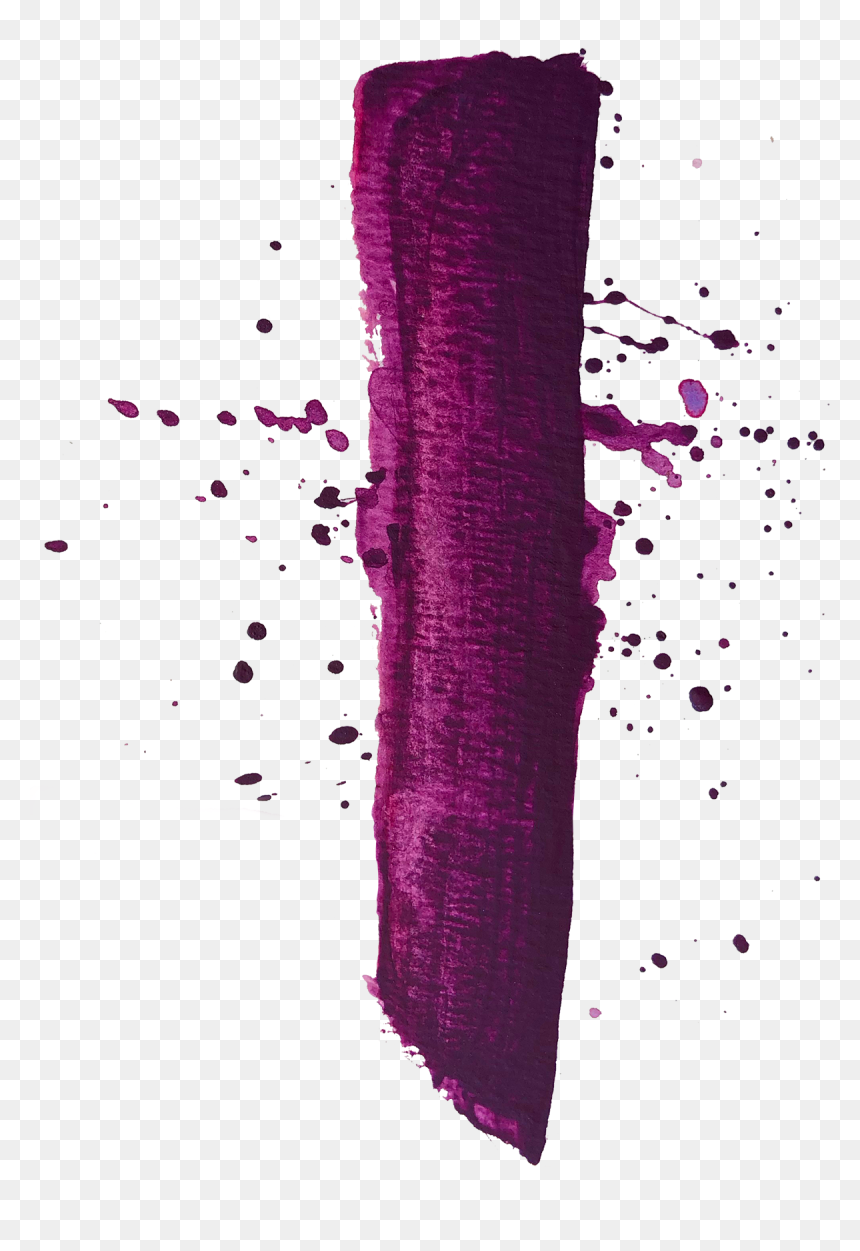 Magenta Ink Splatter - Illustration, HD Png Download - ink splat png