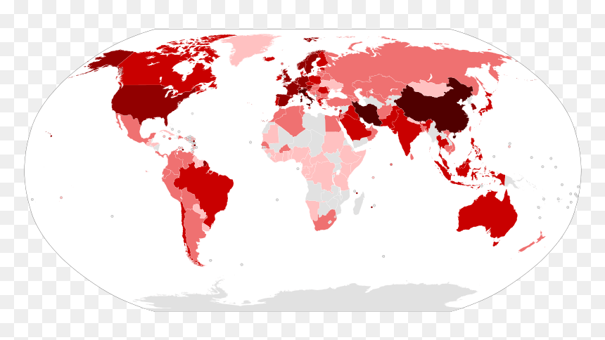 Covid 19 Map March 2020, HD Png Download - finger pointing at you png