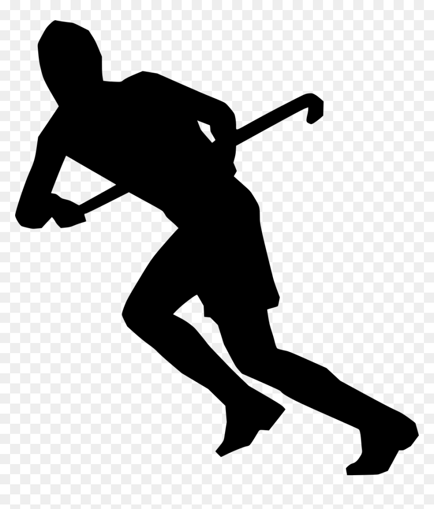 Playing Field Hockey Png, Transparent Png - crossed hockey sticks png