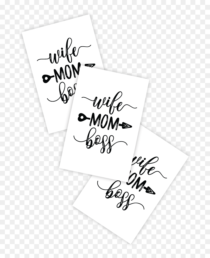 Transparent Mom Tattoo Png - Handwriting, Png Download - mom tattoo png