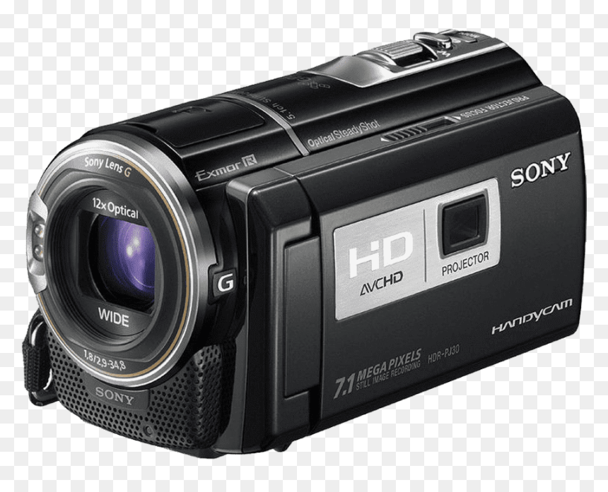 Sony Hdr Pj30, HD Png Download - vhs filter png
