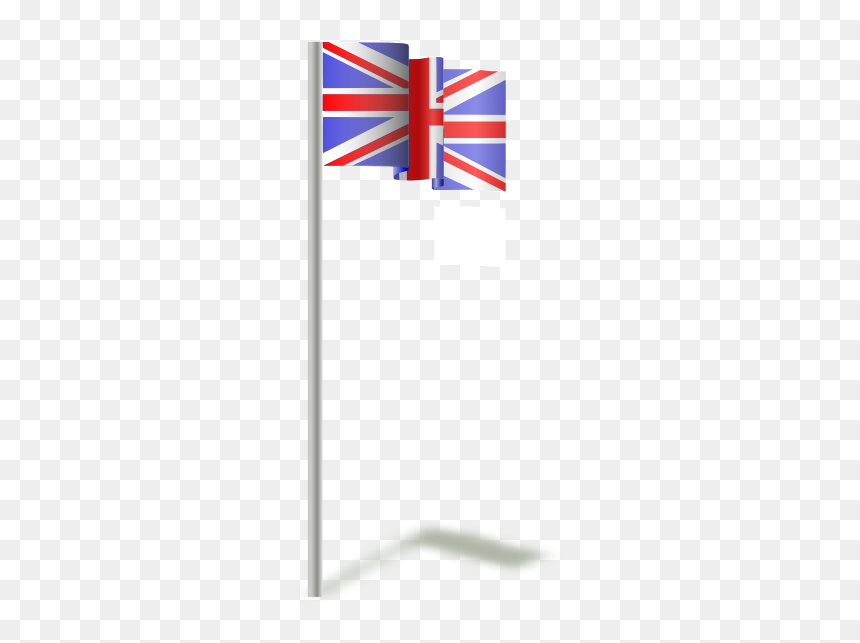 Flag Of The United Kingdom - Flag Pole Png Transparent, Png Download - wind arrow png