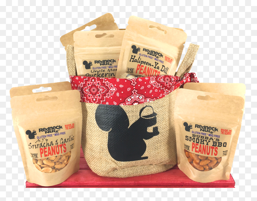 Burlap Bucket Of Nuts - Gunny Sack, HD Png Download - sack png
