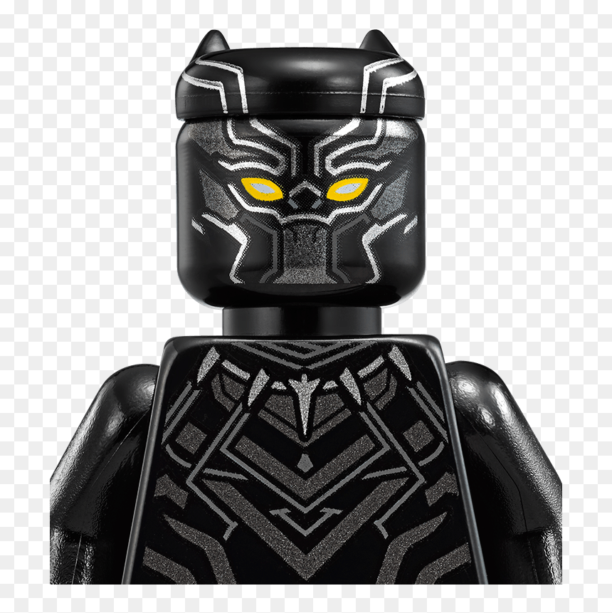 Black Panther Lego Head, HD Png Download - marvel black panther png