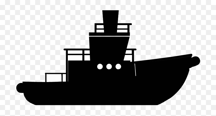 Tugboat Where Are You Choose Naval Architecture Silhouette - Tugboat Silhouette, HD Png Download - us navy png