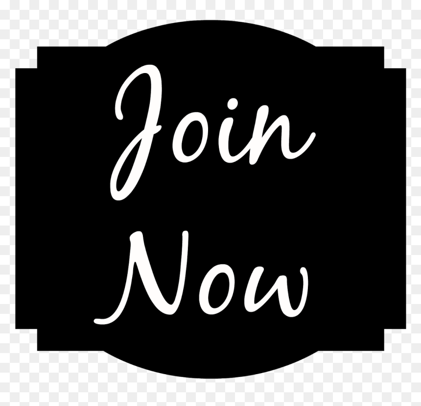 Click The Button To Become A Demonstrator - Calligraphy, HD Png Download - join now button png