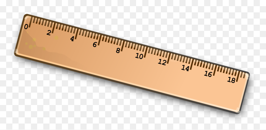 Ruler Clip Art - Ruler Clipart, HD Png Download - transparent ruler png