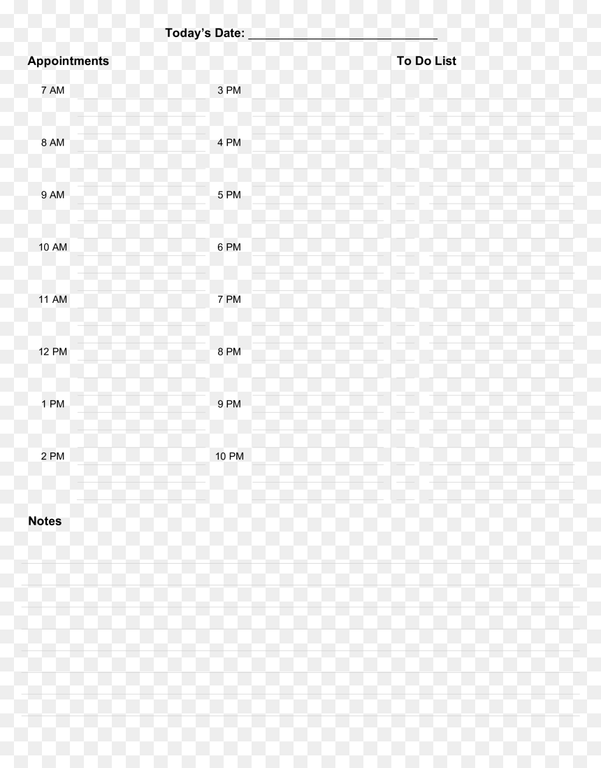 Daily Agenda To Do List Main Image - Colorfulness, HD Png Download - to do list png