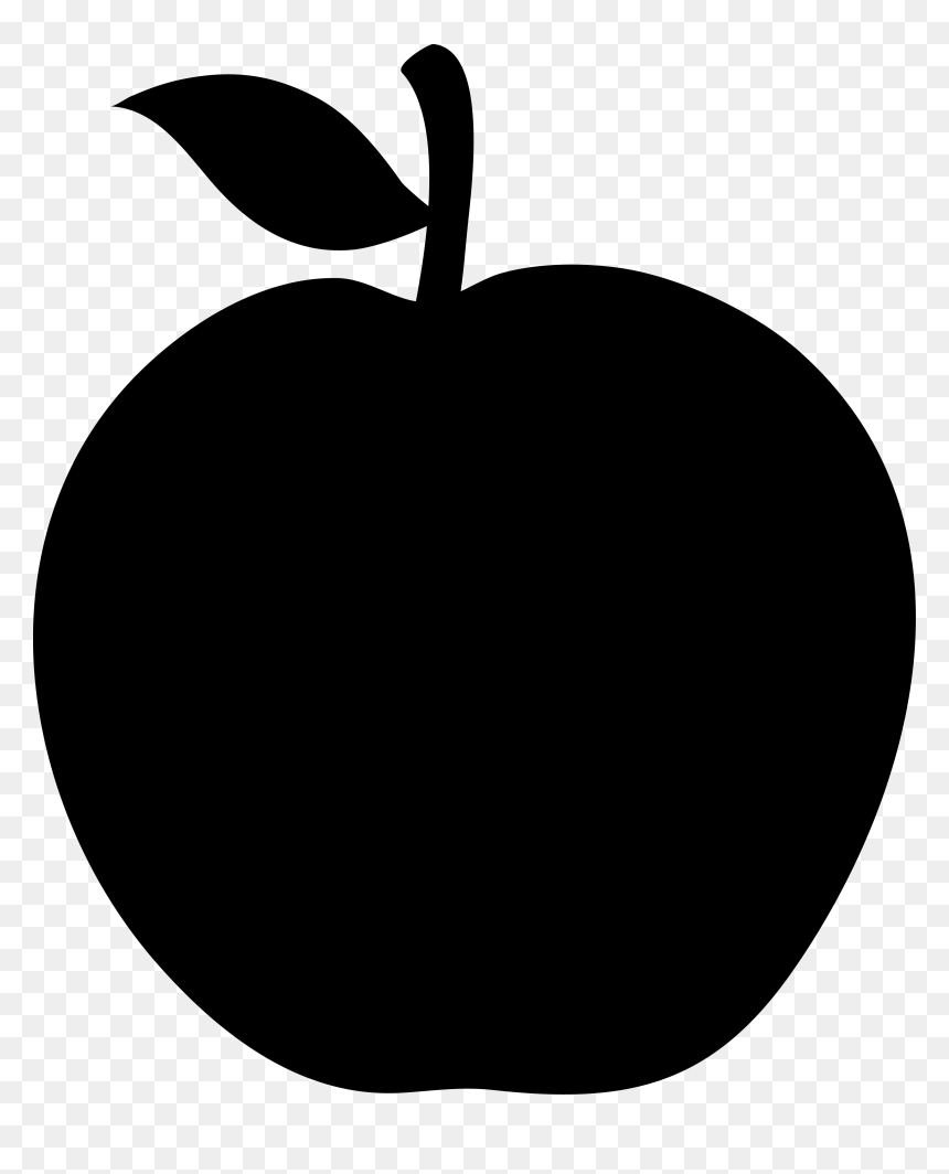 Apple Outline Png Download - Apple With Bite Clipart, Transparent Png - apple outline png
