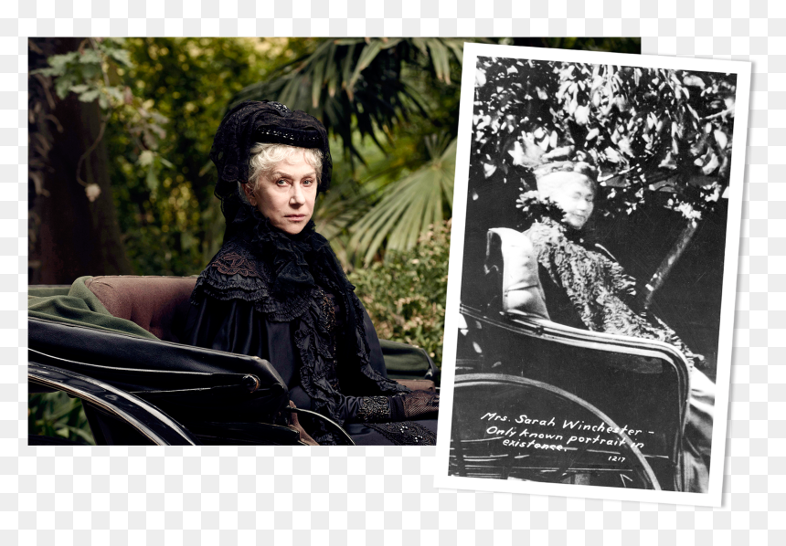 Left Helen Mirren Stars In Cbs Films - Dr Eric Price Winchester, HD Png Download - real ghost png