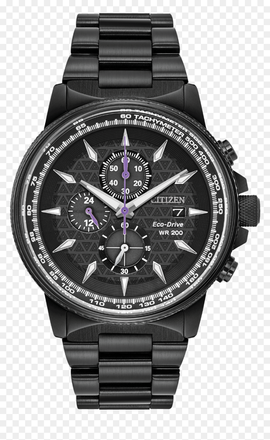 Black Panther Main View - Citizen Marvel Black Panther Watch, HD Png Download - marvel black panther png