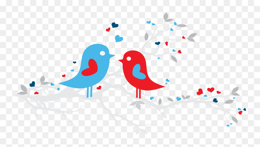 Portable Network Graphics, HD Png Download - love birds png