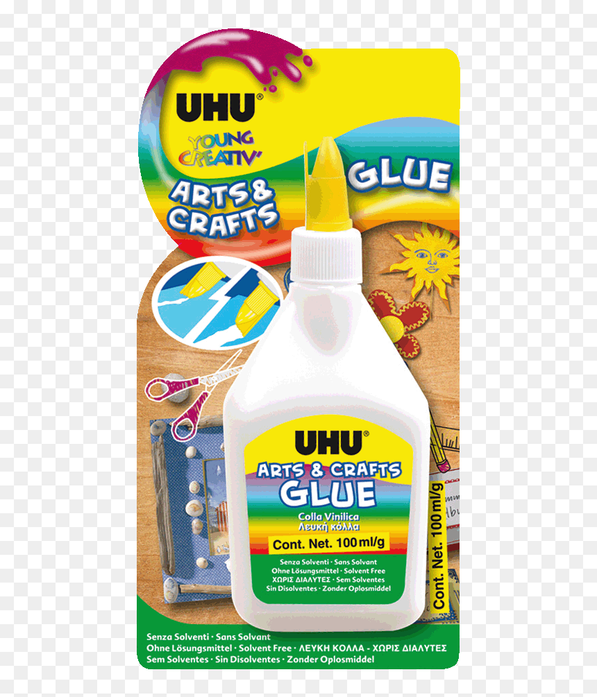 Arts & Crafts Glue - Uhu Craft Glue, HD Png Download - arts and crafts png