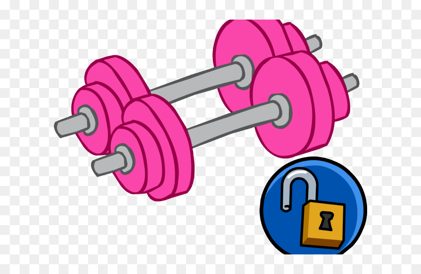 Dumbbells Clipart Fitness - Dumbells Clipart, HD Png Download - dumbbells png