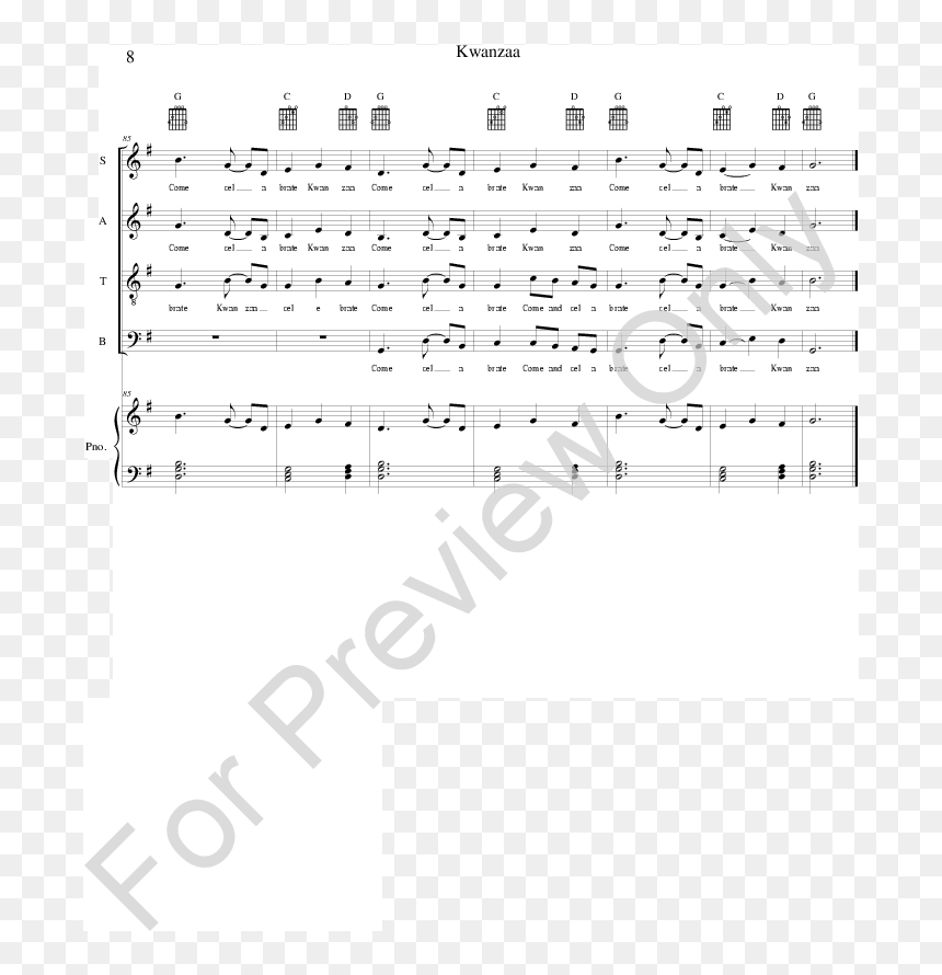 Kwanzaa Thumbnail Kwanzaa Thumbnail Britten Variations - March Of The Boyars Clarinet, HD Png Download - kwanzaa png