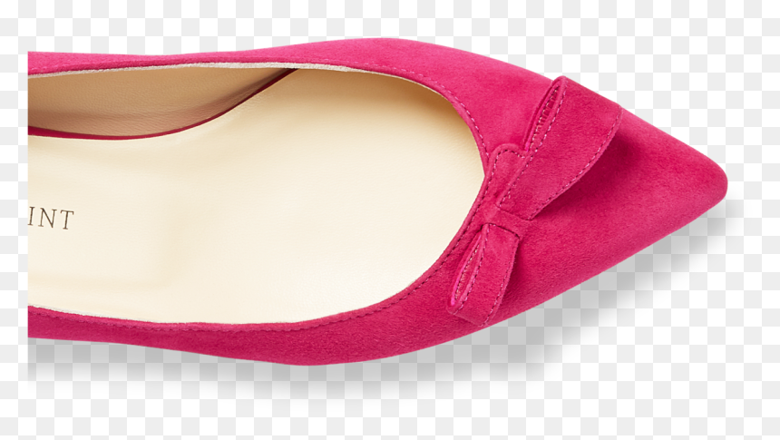 10mm Italian Made Natalie Pointed Toe Flat In Pomegranate - Ballet Flat, HD Png Download - ballerina shoes png