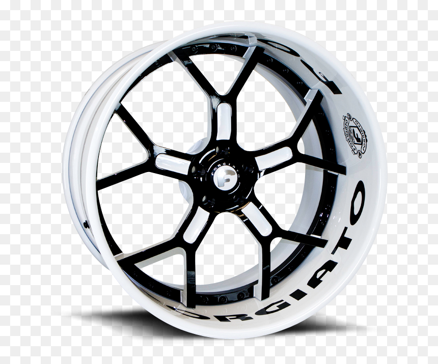 Llantas Deportivas Para Autos , Png Download - White And Black Custom Rims, Transparent Png - llantas png