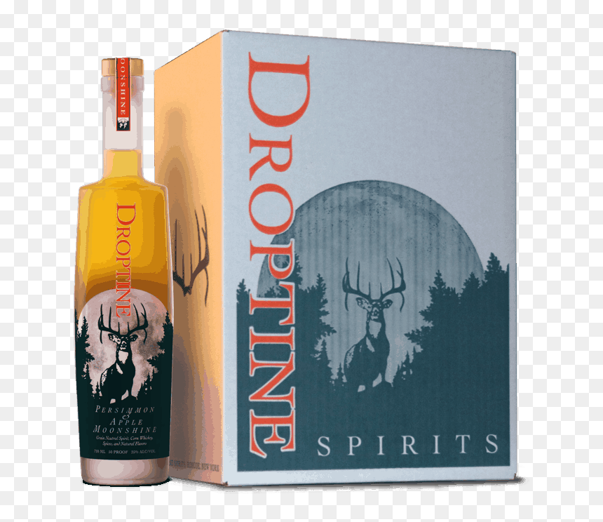 Droptine Moonshine Case 6 Pack "
 Title="droptine Moonshine - Droptine Spirits, HD Png Download - moonshine png