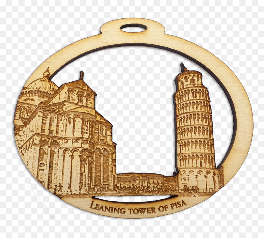 Leaning Tower Of Pisa Ornament - Piazza Dei Miracoli, HD Png Download - leaning tower of pisa png