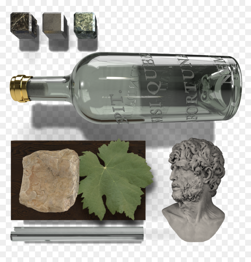 Winedesign - Wine Bottle, HD Png Download - wine bottle and glass png