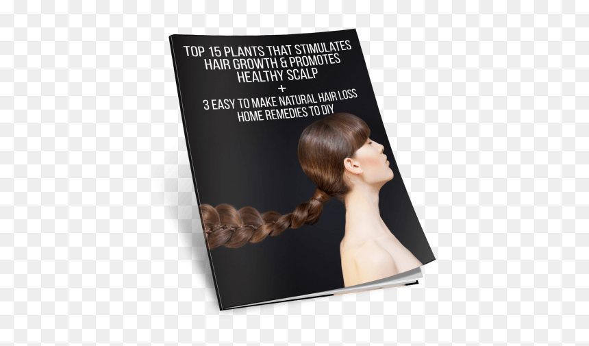 Free Ebook Top 15 Plants That Stimulates Hair Growth - Flyer, HD Png Download - hair strands png