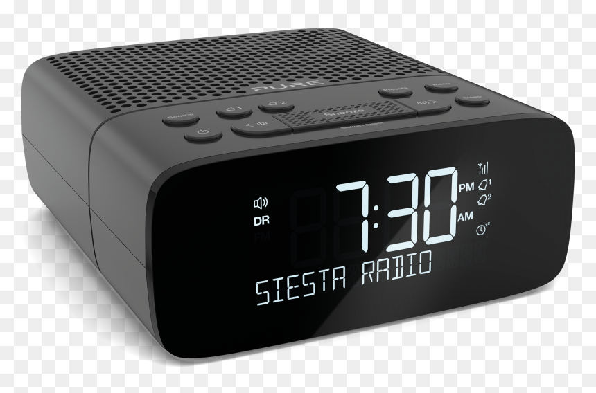 Pure Siesta S2, HD Png Download - digital alarm clock png