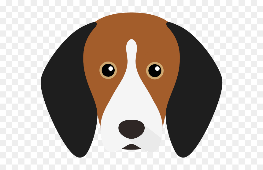 Dog Breed Beagle Puppy Clip Art Illustration - Beagle Sillouette, HD Png Download - walker png