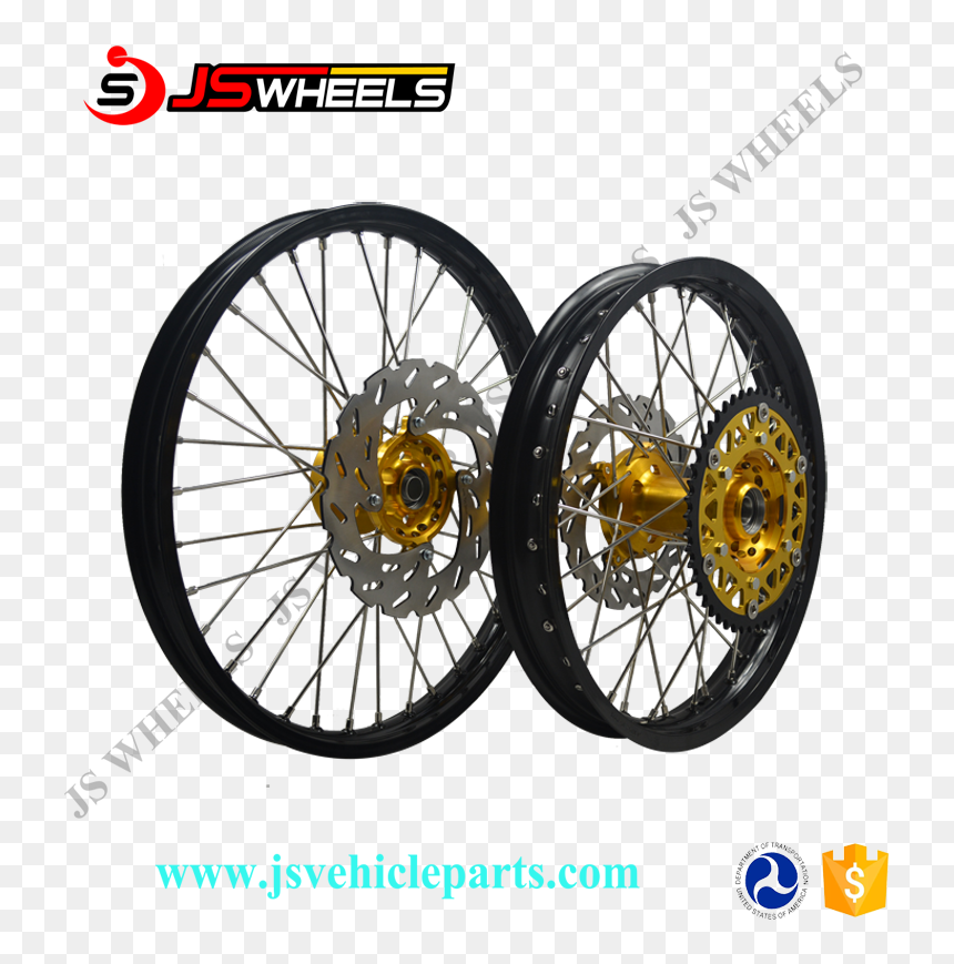 Motorcycle Wheel Rims Packaing & Shipping - Jante De Frente De Yz 125, HD Png Download - llantas png