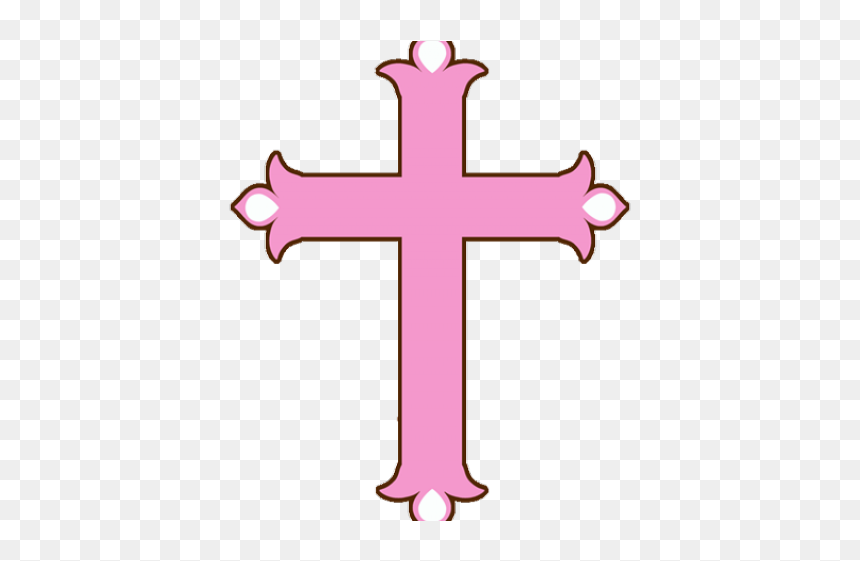 Pink Cross Cliparts - Cross, HD Png Download - pink cross png