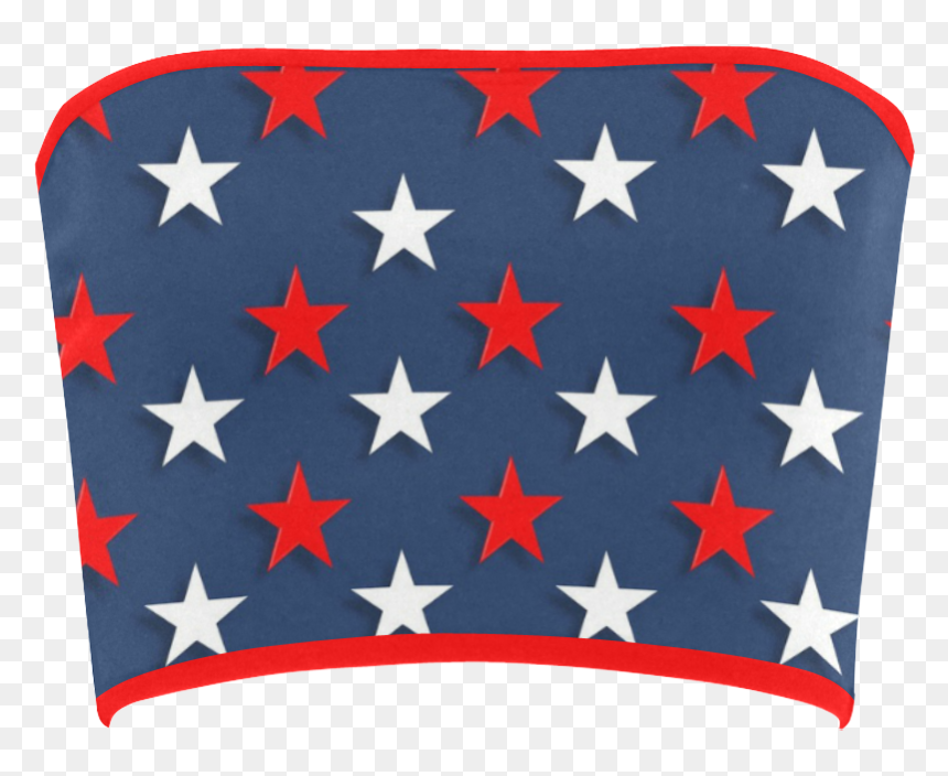 Supergirl 29 Variant, HD Png Download - red white and blue stars png