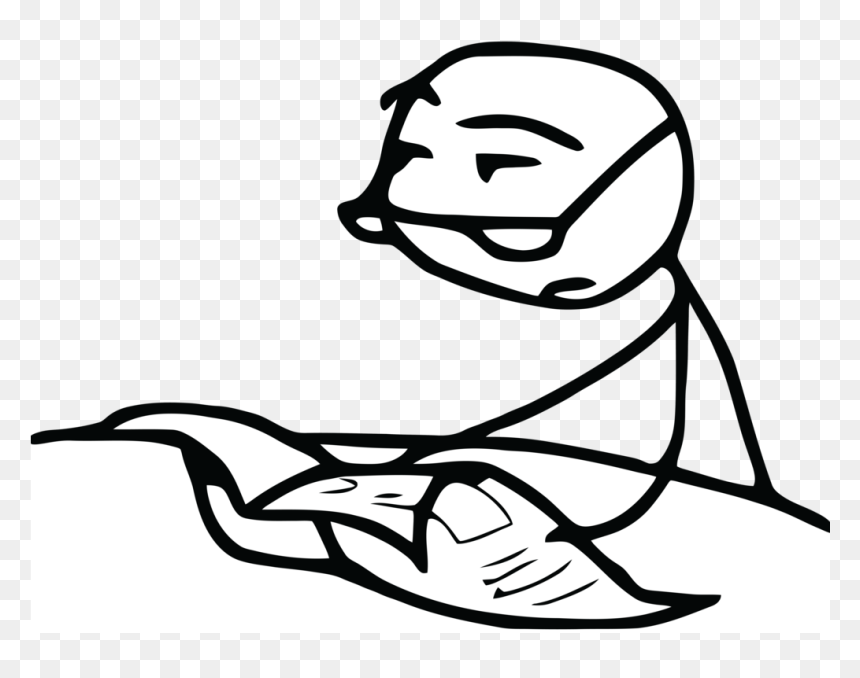Cereal Guy Png Svg Royalty Free Library - Cereal Guy, Transparent Png - forever alone face png