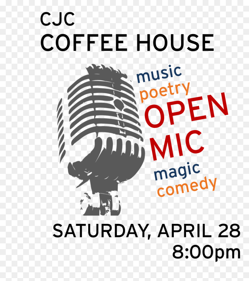 Coffee House/open Mic Night - Microphone, HD Png Download - open mic png