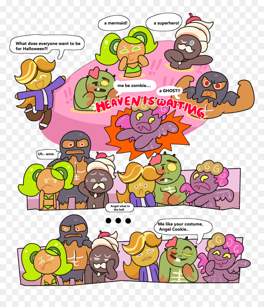 Idk, Zombie Cookie Just Seems Like He"d Be A Real One - Cartoon, HD Png Download - real ghost png