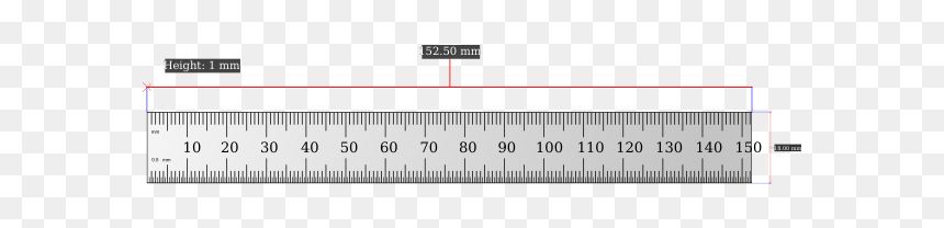 Shinwa 15cm Ruler - Marking Tools, HD Png Download - transparent ruler png