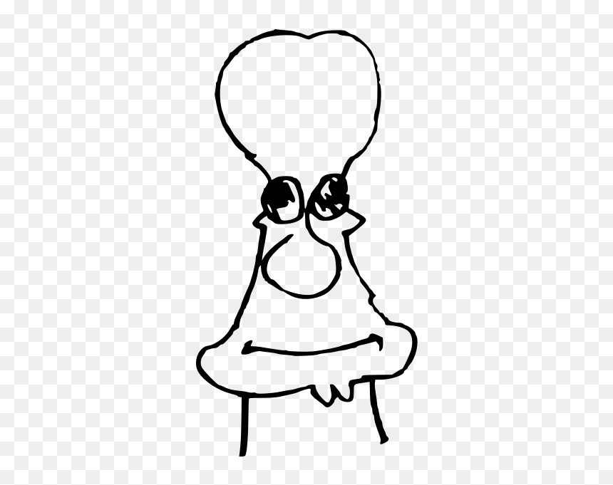 Cartoon Head - Cartoon, HD Png Download - forever alone face png